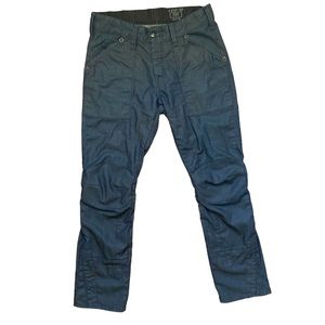G-STAR Raw Denim 3301 Button Fly Straight Leg Jeans